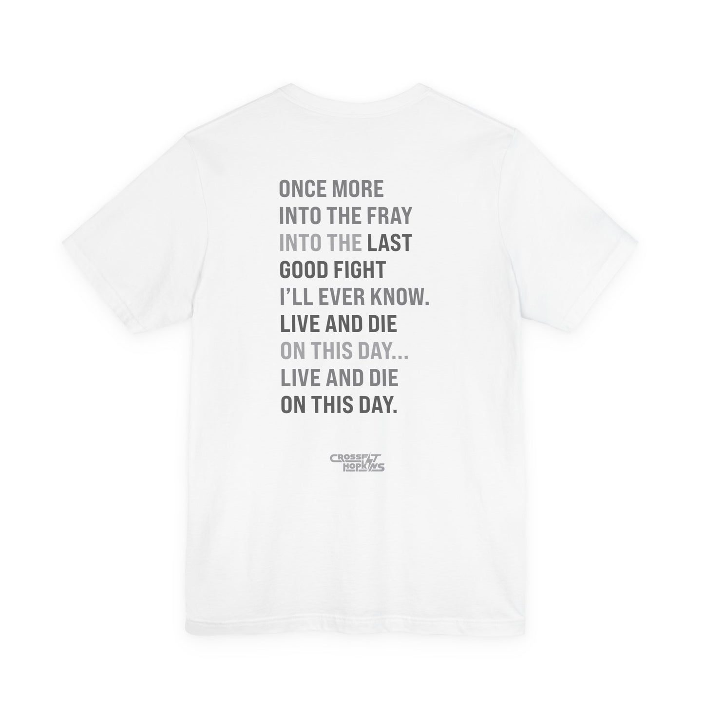 CrossFit Hopkins Monochrome Series Tee | Unisex