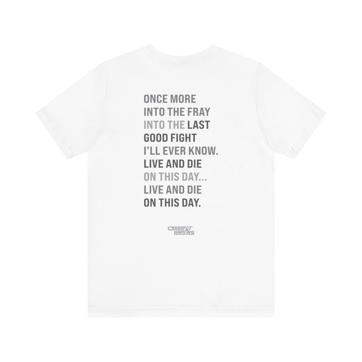 CrossFit Hopkins Monochrome Series Tee | Unisex