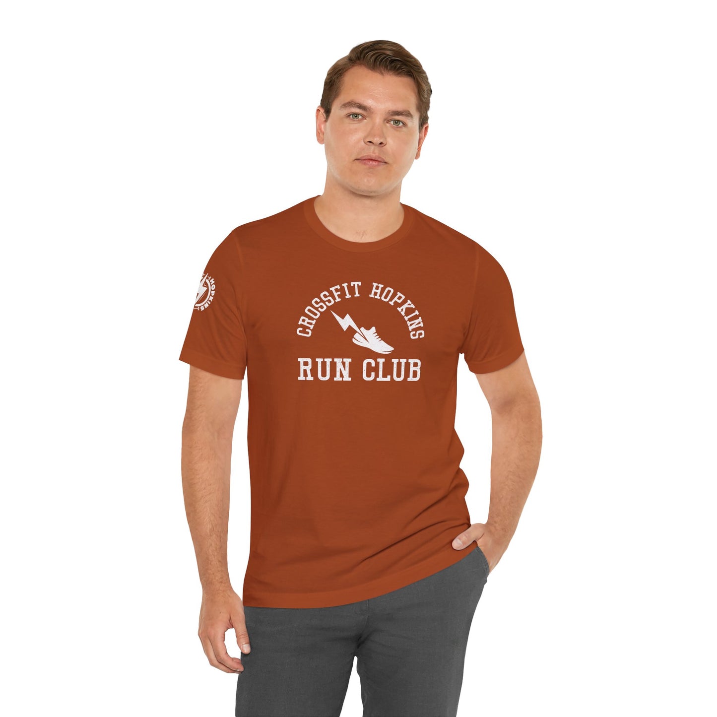CrossFit Hopkins Run Club Distressed Unisex Tee