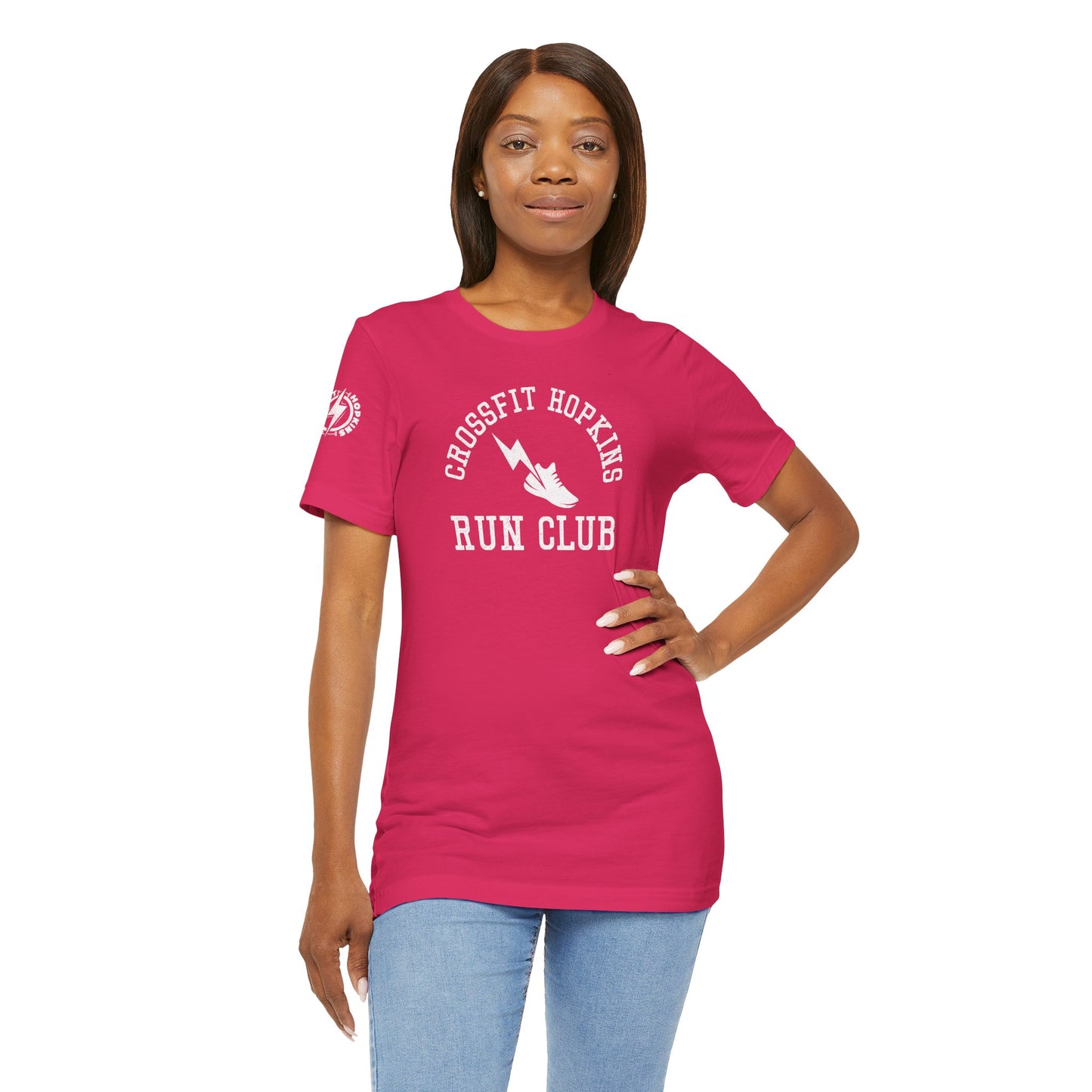 CrossFit Hopkins Run Club Distressed Unisex Tee