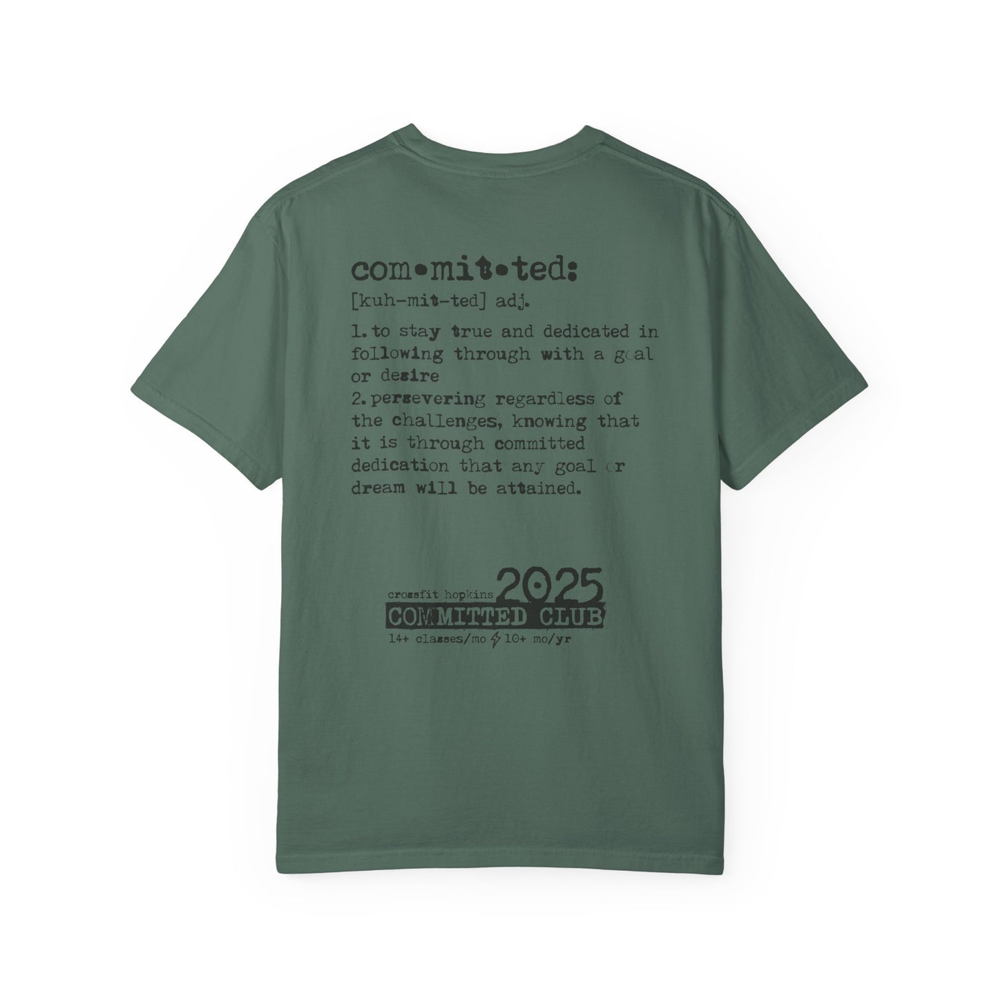 Committed Club 2025 Graphic T-Shirt