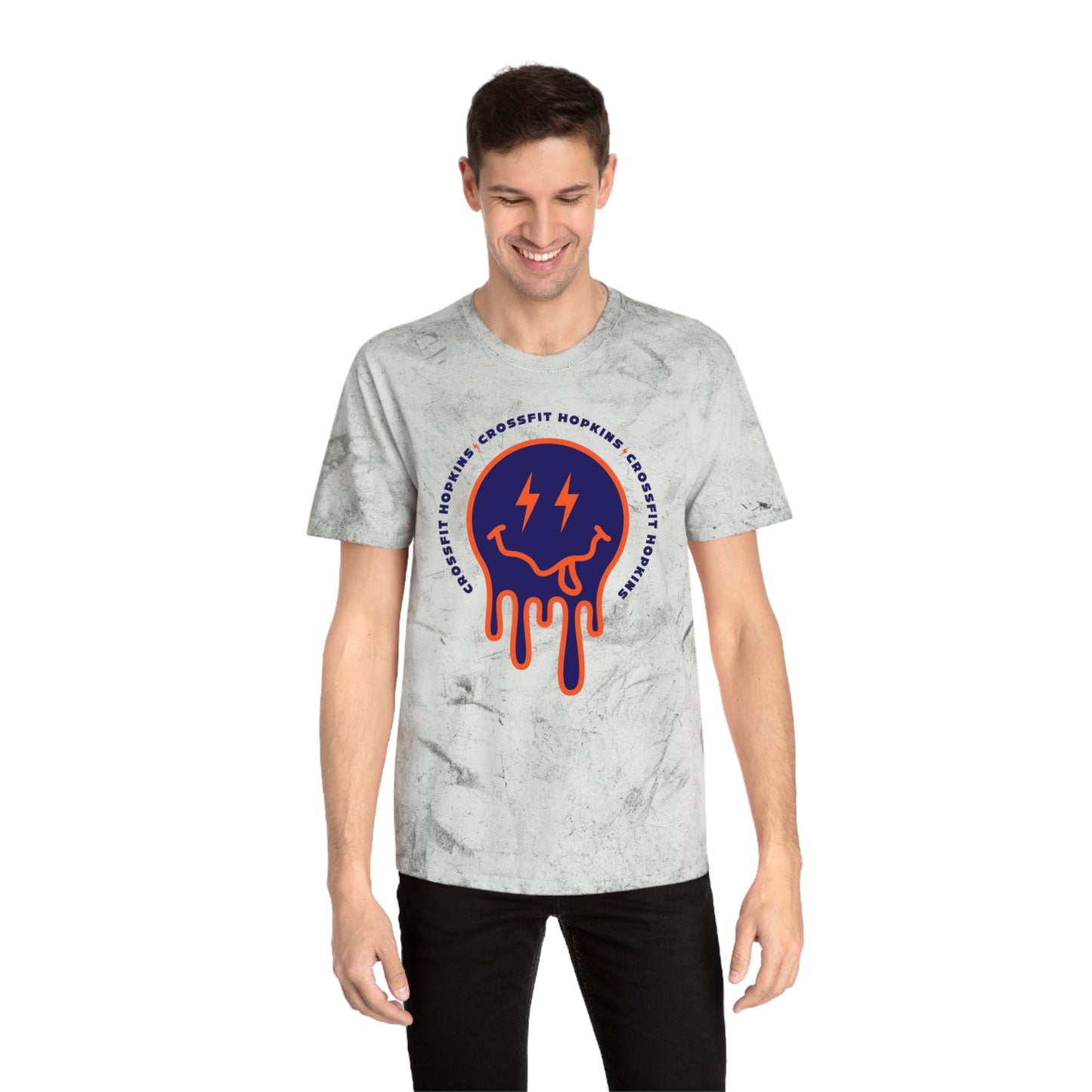 CFHK Melting Face |Unisex Color Blast T-Shirt