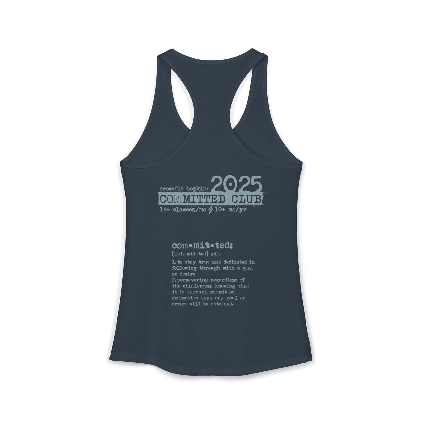 CFHK Committed Club 2025 | Women's Racerback Tank