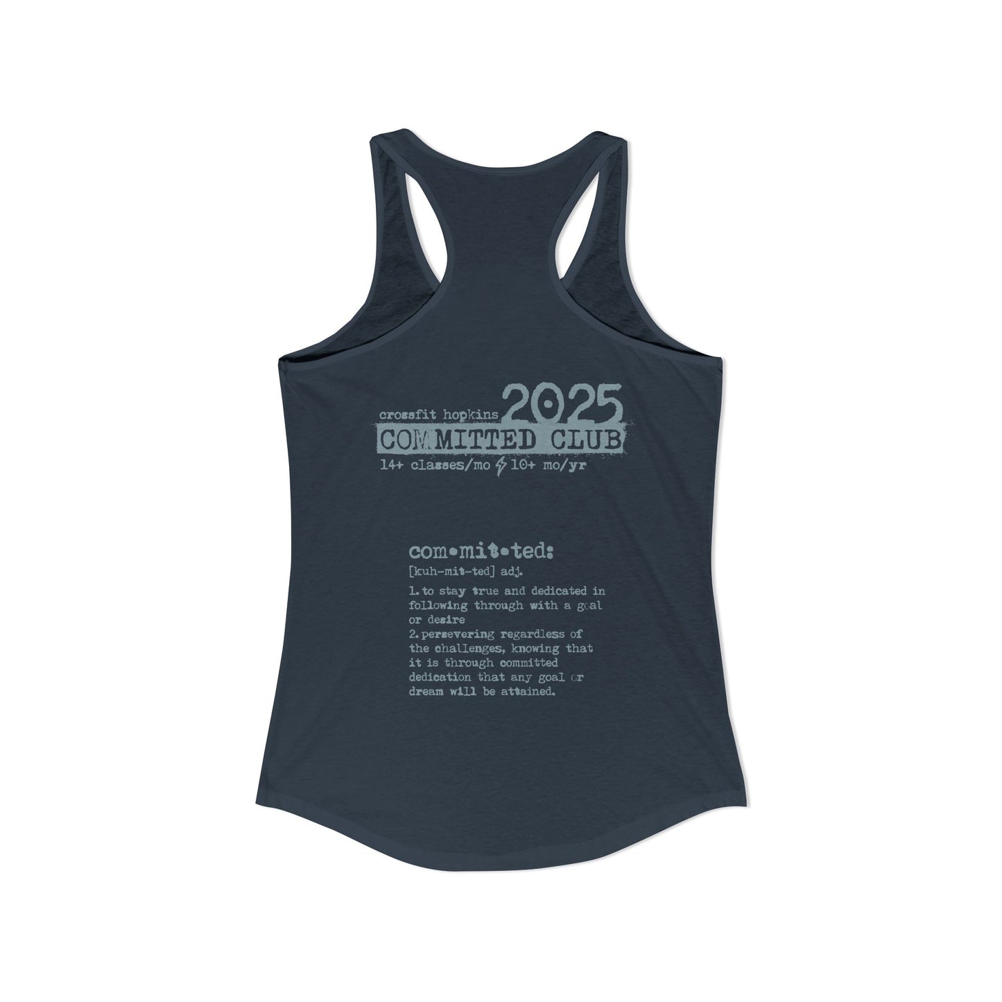 CFHK Committed Club 2025 | Women's Racerback Tank