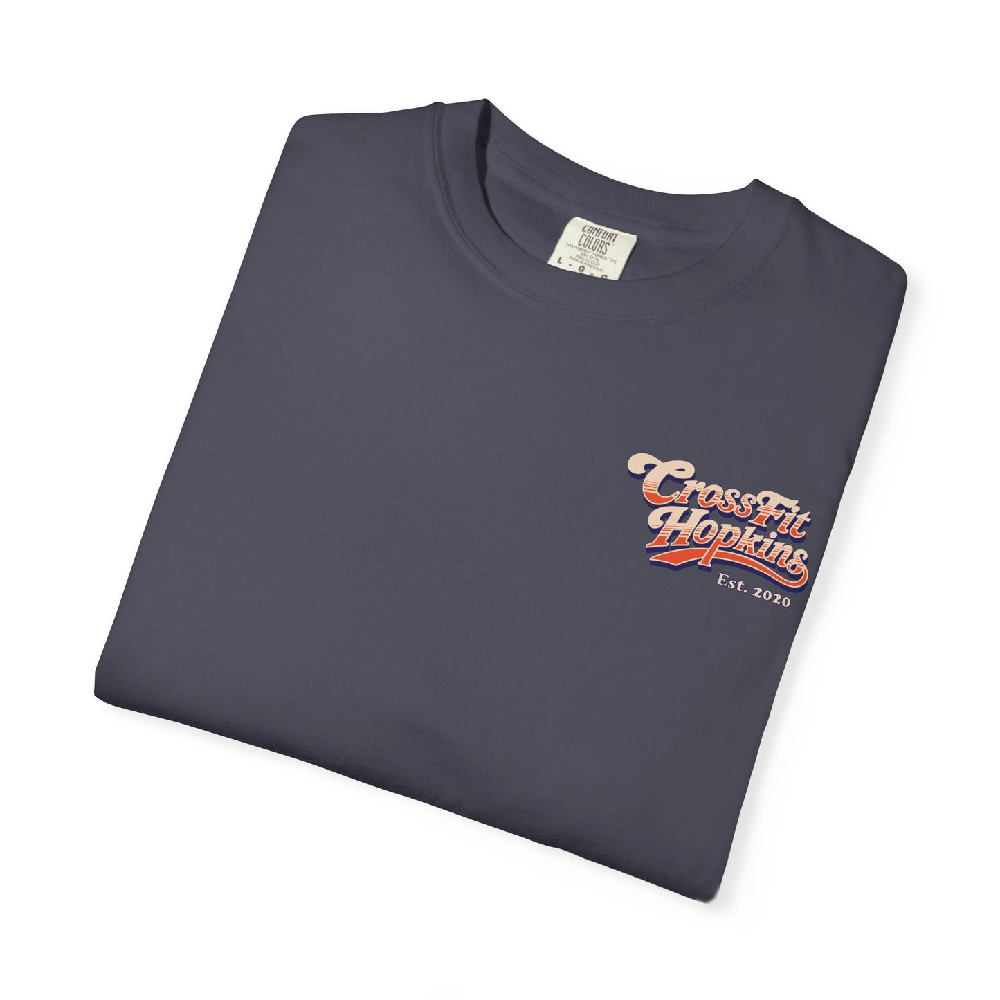 CrossFit Hopkins Referral T‑Shirt — “Where Everybody Knows Your Name” Retro Gym Tee