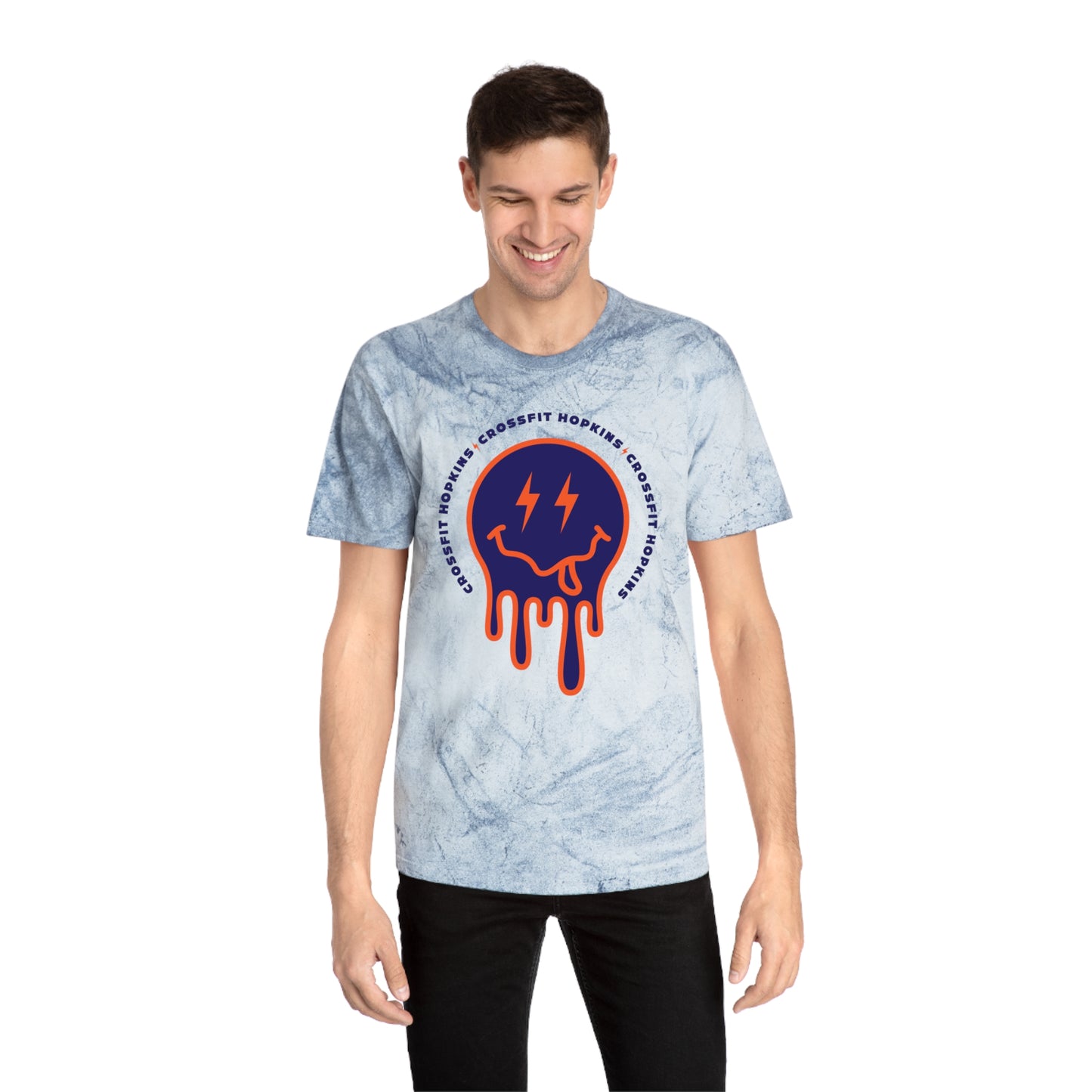 CFHK Melting Face |Unisex Color Blast T-Shirt