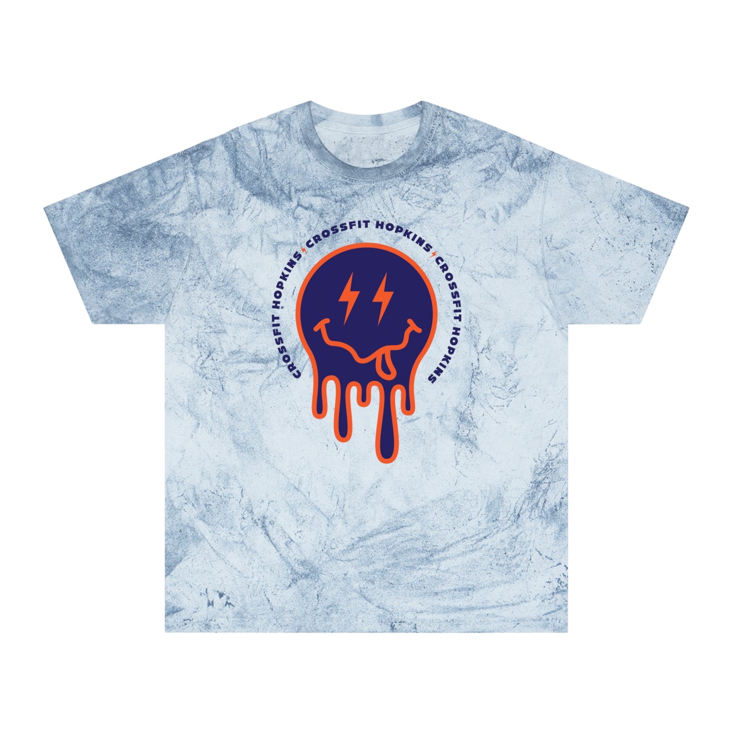 CFHK Melting Face |Unisex Color Blast T-Shirt